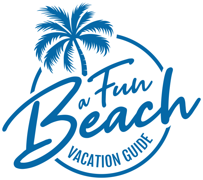 A Fun Beach PCB Florida Vacation Guide blue logo