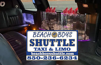 Beach Boys Shuttle, Taxi & Limo in Panama City Beach FL.