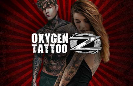 Oxygen Tattoo in Panama City Beach Florida.