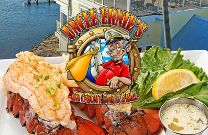 Uncle Ernie's Bayfront Bar & Grill in Panama City Beach FL.